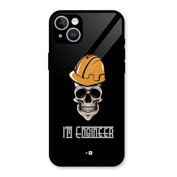 I Am Engineer Glass Back Case for iPhone 14 Plus