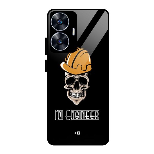 I Am Engineer Glass Back Case for realme C55