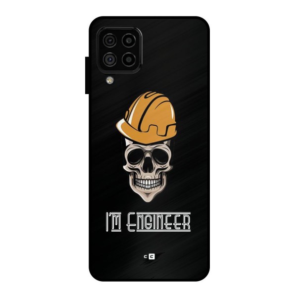 I Am Engineer Metal Back Case for Galaxy A22 4G