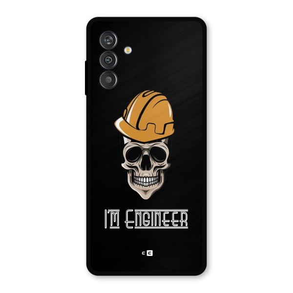 I Am Engineer Metal Back Case for Galaxy F13