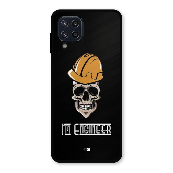 I Am Engineer Metal Back Case for Galaxy M32