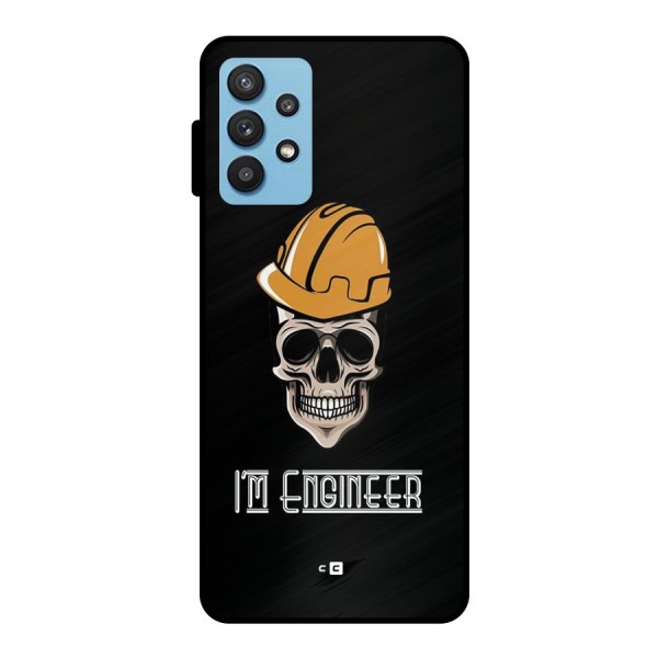 I Am Engineer Metal Back Case for Galaxy M32 5G