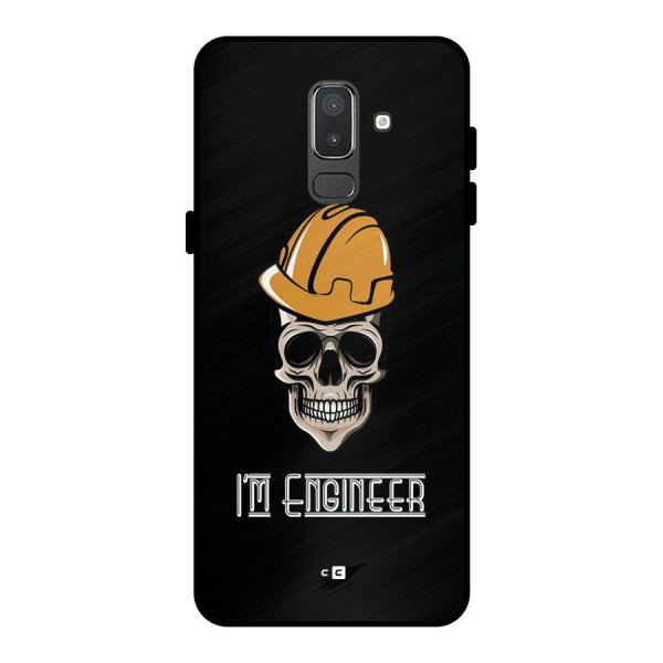 I Am Engineer Metal Back Case for Galaxy On8 (2018)