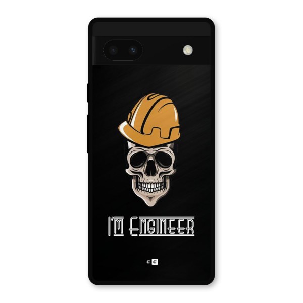 I Am Engineer Metal Back Case for Google Pixel 6a