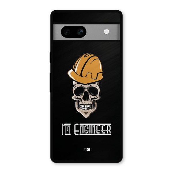 I Am Engineer Metal Back Case for Google Pixel 7a