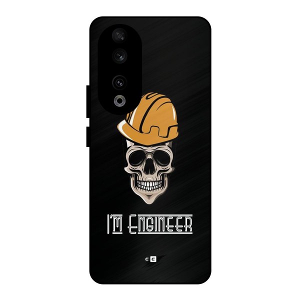 I Am Engineer Metal Back Case for Honor 90