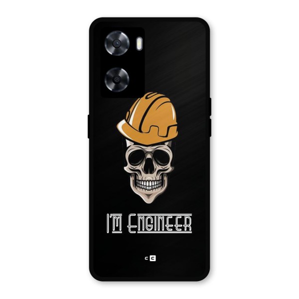 I Am Engineer Metal Back Case for Oppo A57 2022