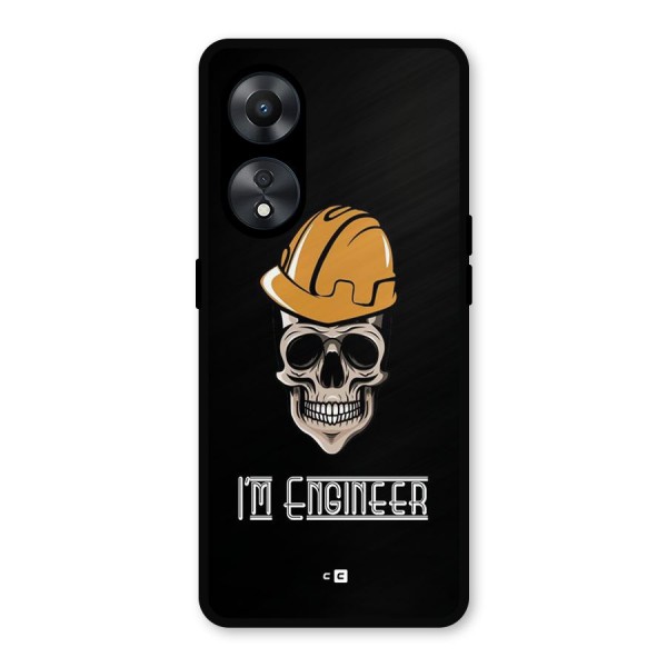 I Am Engineer Metal Back Case for Oppo A78