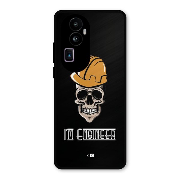 I Am Engineer Metal Back Case for Oppo Reno10 Pro Plus