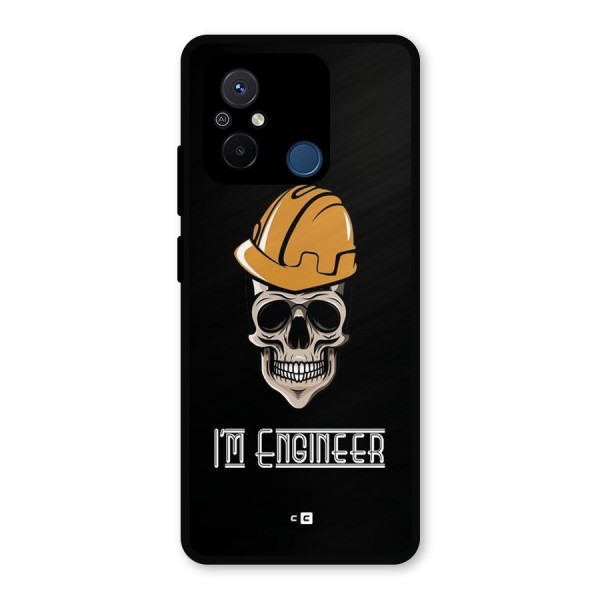 I Am Engineer Metal Back Case for Poco C55