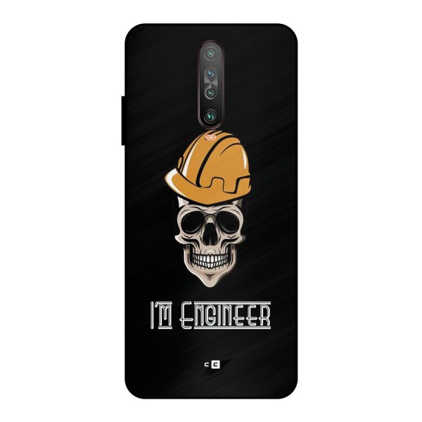 I Am Engineer Metal Back Case for Poco X2