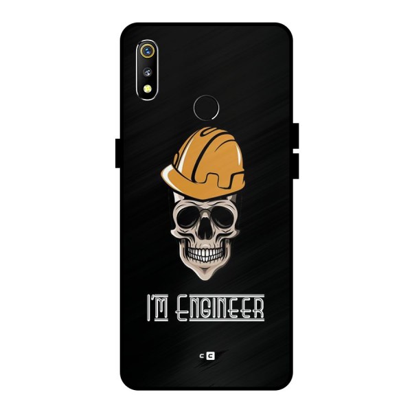 I Am Engineer Metal Back Case for Realme 3