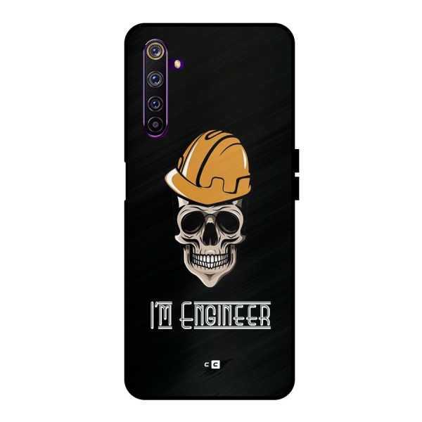 I Am Engineer Metal Back Case for Realme 6 Pro