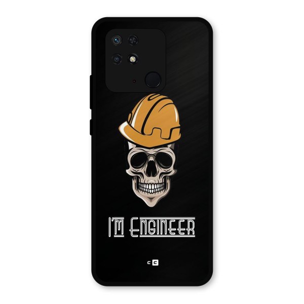 I Am Engineer Metal Back Case for Redmi 10