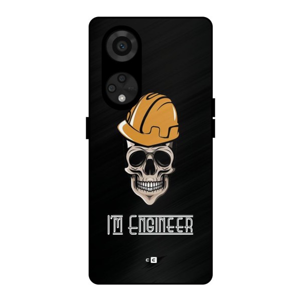 I Am Engineer Metal Back Case for Reno8 T 5G