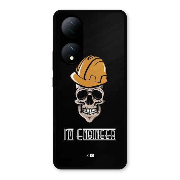 I Am Engineer Metal Back Case for Vivo T2