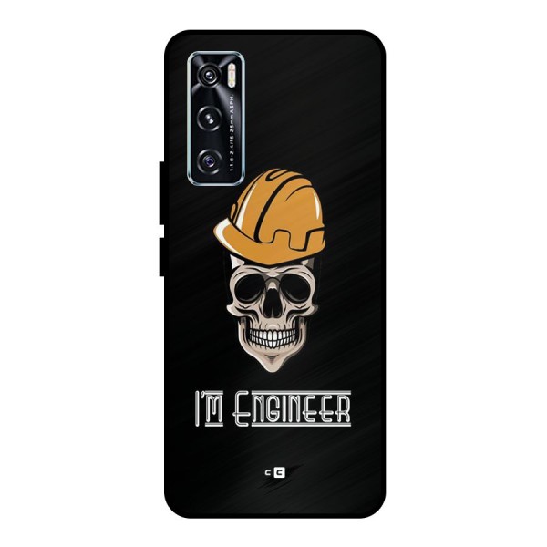 I Am Engineer Metal Back Case for Vivo V20 SE