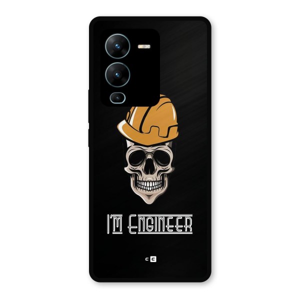 I Am Engineer Metal Back Case for Vivo V25 Pro