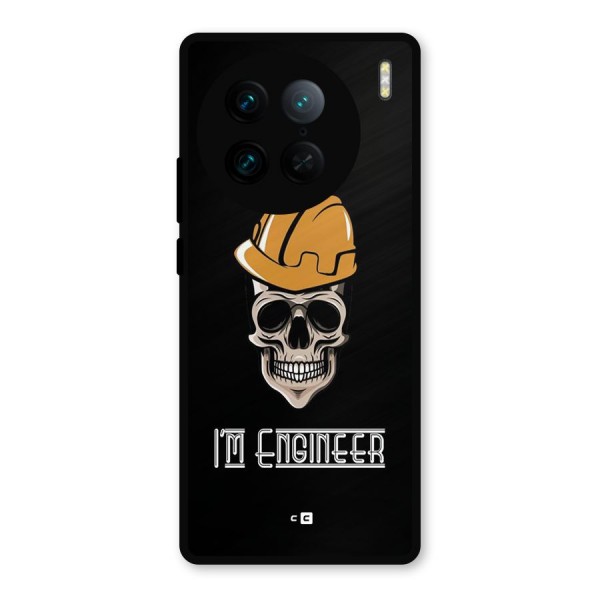 I Am Engineer Metal Back Case for Vivo X90 Pro