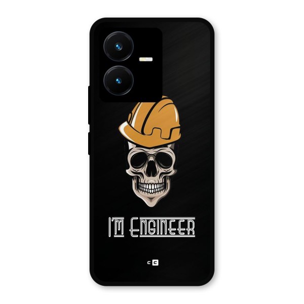 I Am Engineer Metal Back Case for Vivo Y22s