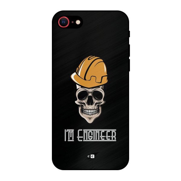 I Am Engineer Metal Back Case for iPhone 8