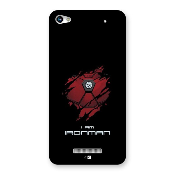 I Am Ironman Back Case for Canvas Hue 2 A316