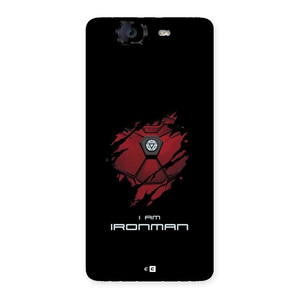 I Am Ironman Back Case for Canvas Knight A350