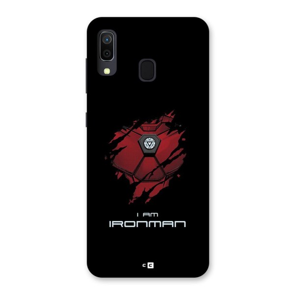 I Am Ironman Back Case for Galaxy A20