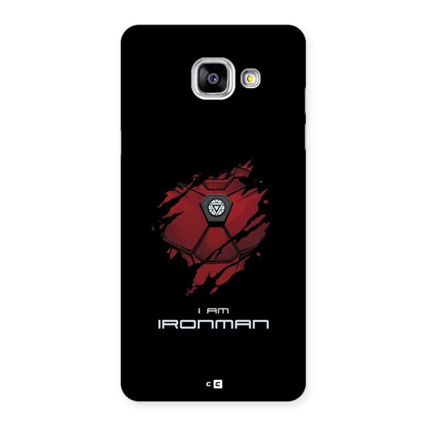 I Am Ironman Back Case for Galaxy A5 (2016)