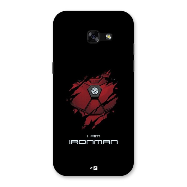 I Am Ironman Back Case for Galaxy A5 2017