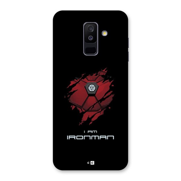 I Am Ironman Back Case for Galaxy A6 Plus