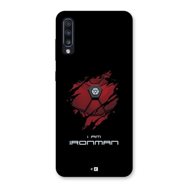 I Am Ironman Back Case for Galaxy A70s