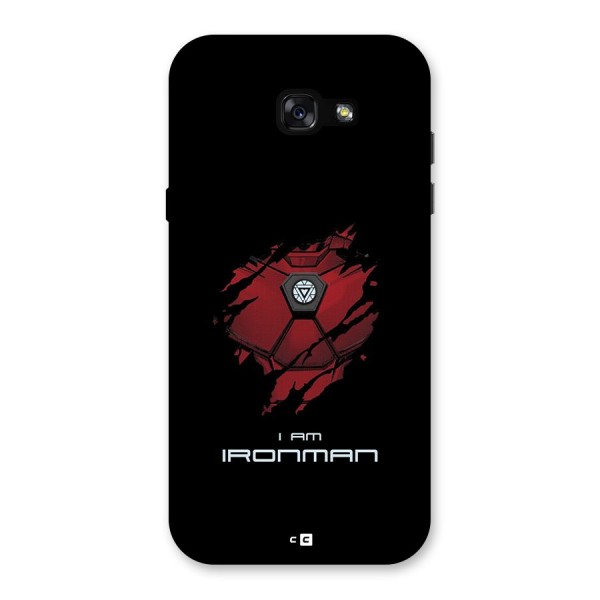 I Am Ironman Back Case for Galaxy A7 (2017)