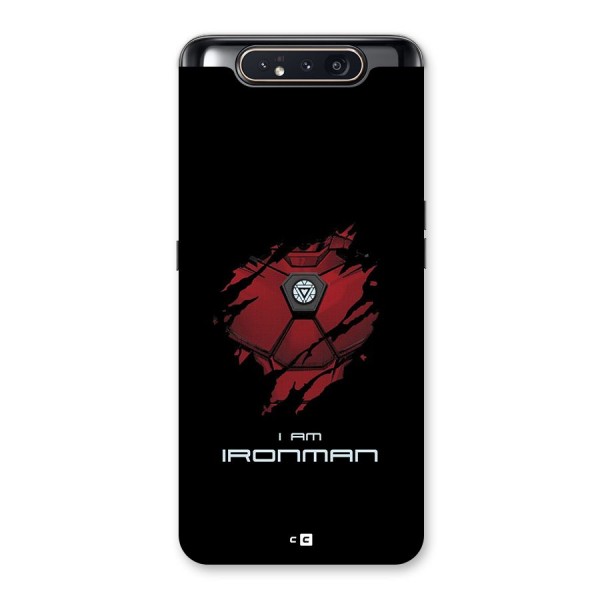 I Am Ironman Back Case for Galaxy A80