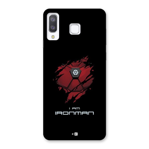 I Am Ironman Back Case for Galaxy A8 Star