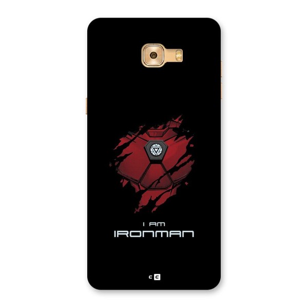 I Am Ironman Back Case for Galaxy C9 Pro