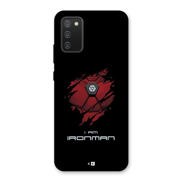 I Am Ironman Back Case for Galaxy F02s