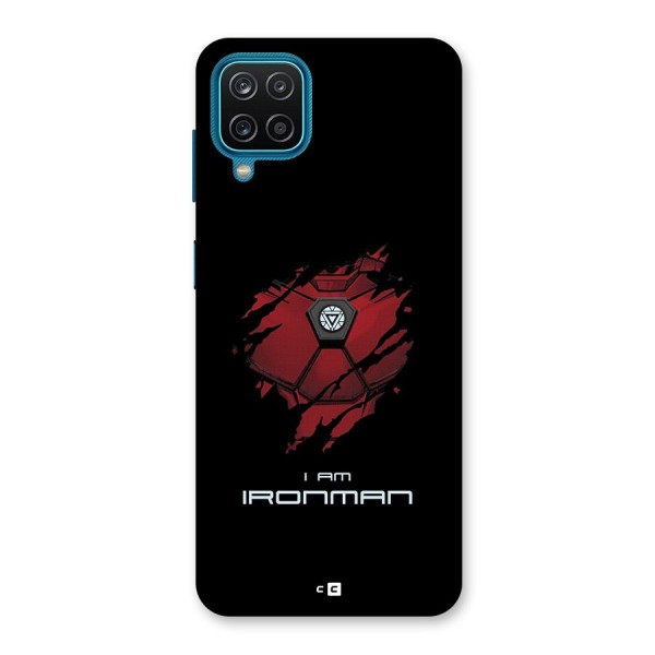 I Am Ironman Back Case for Galaxy F12