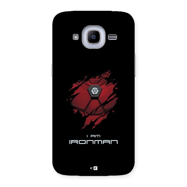 I Am Ironman Back Case for Galaxy J2 2016