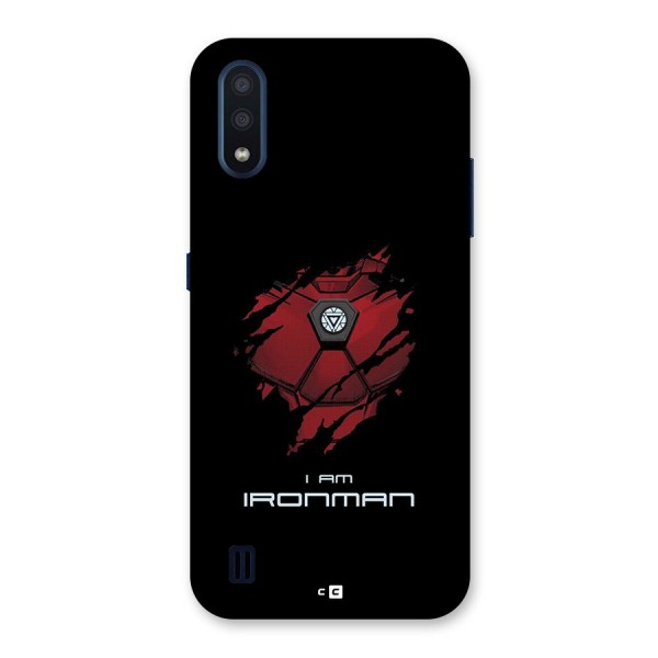 I Am Ironman Back Case for Galaxy M01