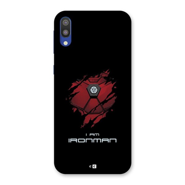 I Am Ironman Back Case for Galaxy M10