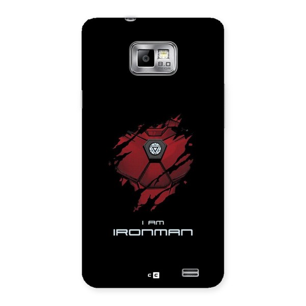 I Am Ironman Back Case for Galaxy S2