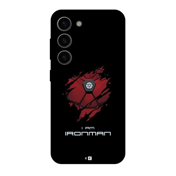 I Am Ironman Back Case for Galaxy S23