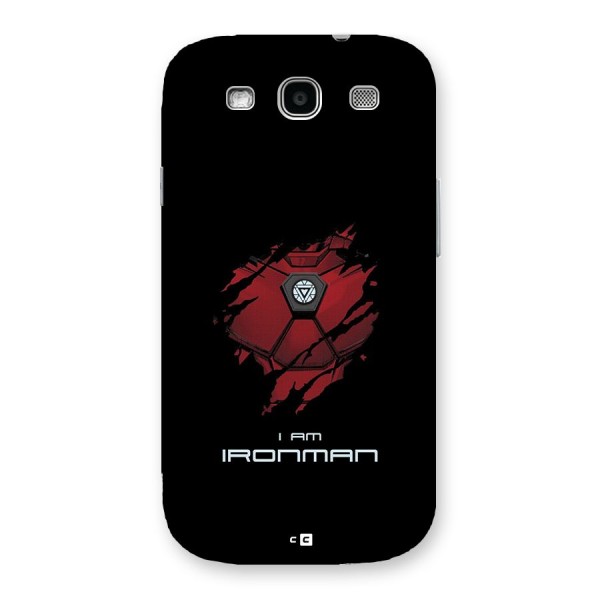 I Am Ironman Back Case for Galaxy S3