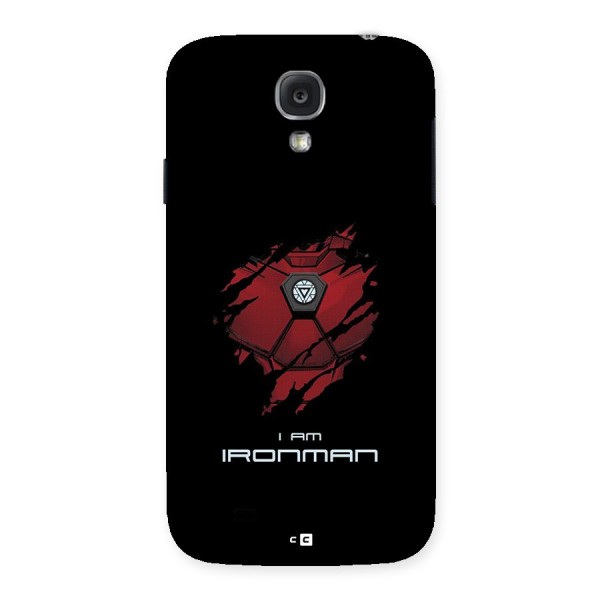 I Am Ironman Back Case for Galaxy S4