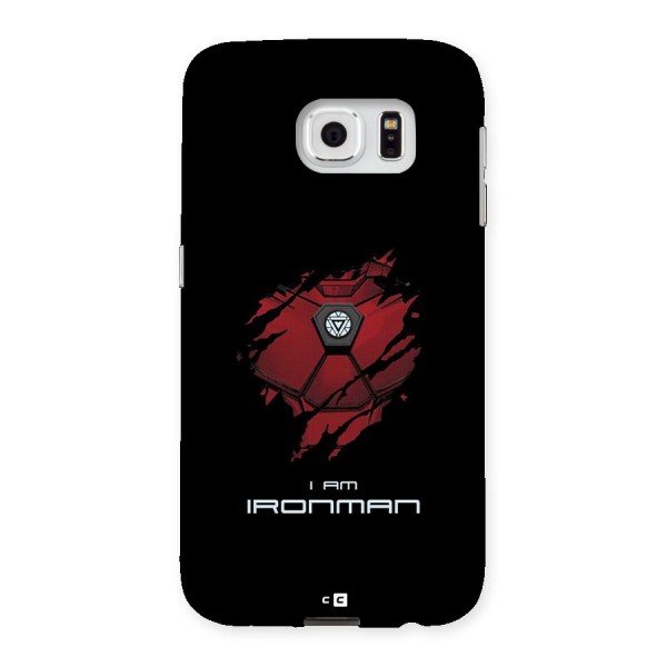 I Am Ironman Back Case for Galaxy S6