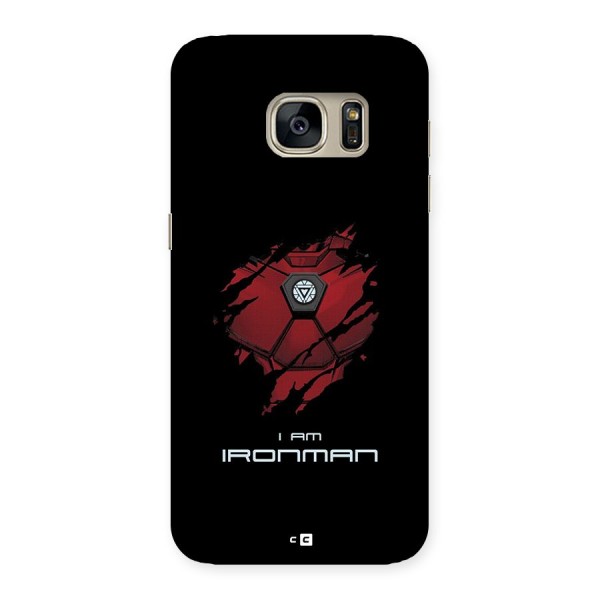 I Am Ironman Back Case for Galaxy S7