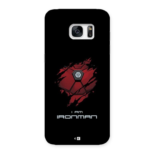 I Am Ironman Back Case for Galaxy S7 Edge