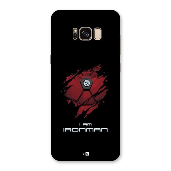 I Am Ironman Back Case for Galaxy S8 Plus