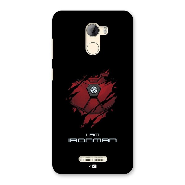 I Am Ironman Back Case for Gionee A1 LIte